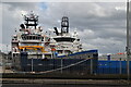 NJ9406 : Aberdeen Harbour by N Chadwick