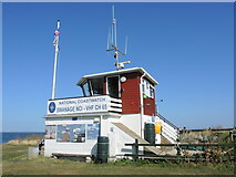 SZ0378 : Peveril Point Coastguard Lookout by Neil Owen