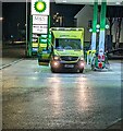 ST3091 : Yellow ambulance, Malpas, Newport by Jaggery