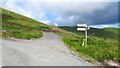 V6044 : On the Beara Way - track junction with lane ascending Knockgour by Colin Park