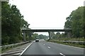SO7130 : Farm track and footpath bridge over M50, Crowfield by David Smith
