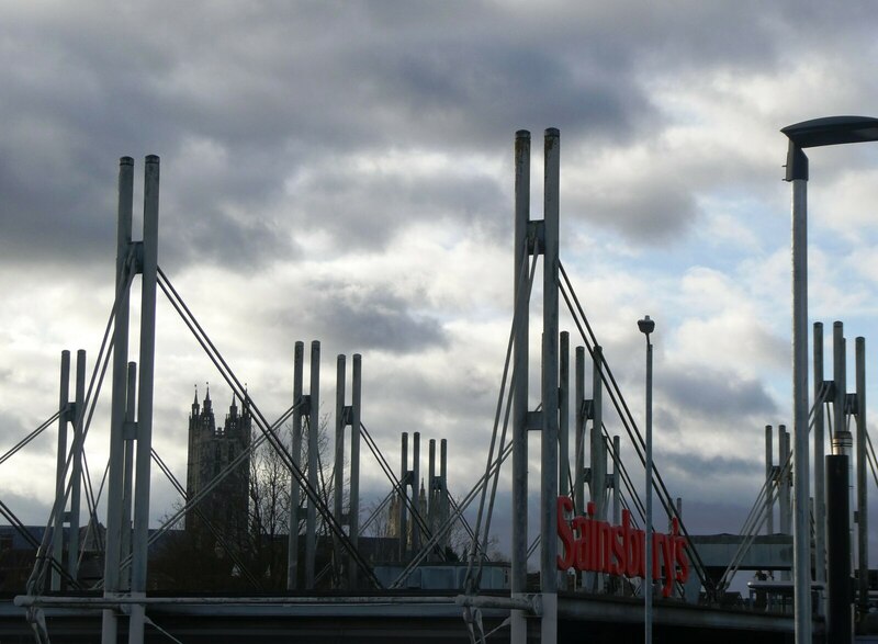 Sainsbury's and the cathedral,... © pam fray cc-by-sa/2.0 :: Geograph ...