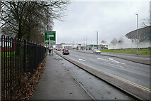 SJ8798 : Alan Turing Way (A6010), Manchester by habiloid