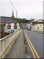 Crescent Street from Long Bridge, Newtown, on Christmas Day 2023