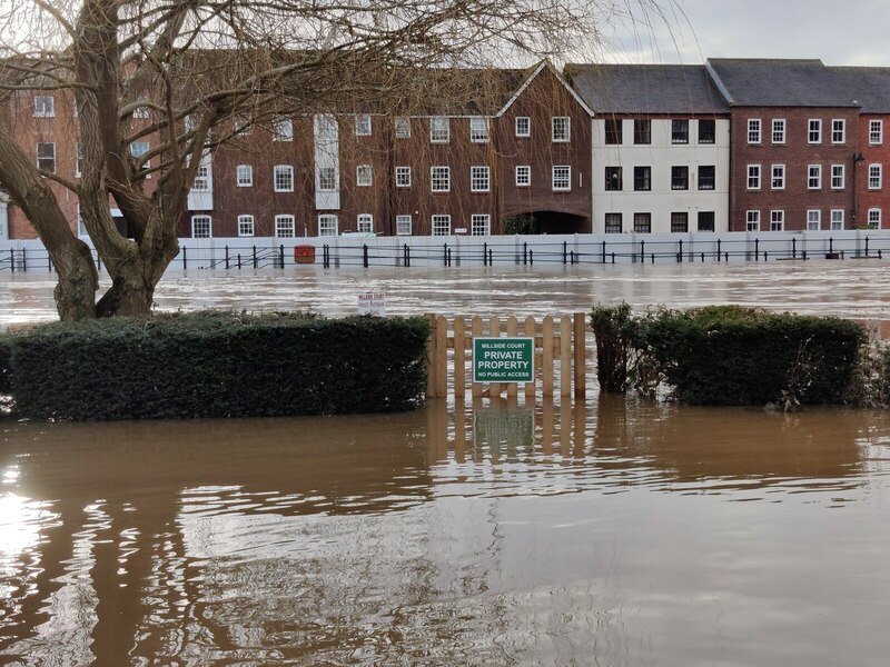 Flooding On The River Severn At Bewdley © Mat Fascione Cc By Sa 2 0