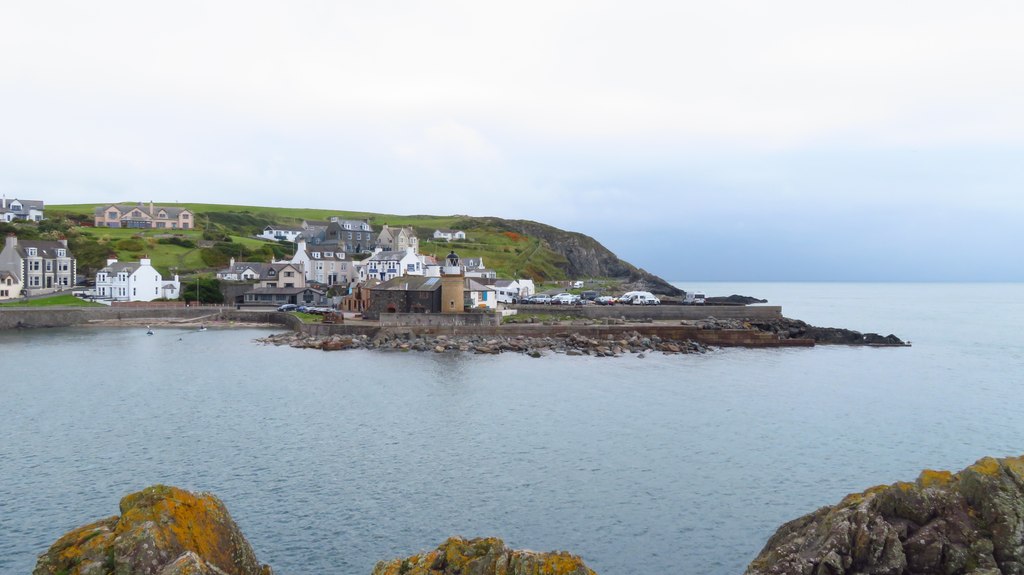 Portpatrick Harbour entrance and... © Colin Park cc-by-sa/2.0 ...