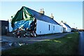 Collapsed gable end, Beach Road, Kingston