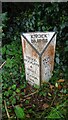 Newry Canal, Milepost at Knock Bridge