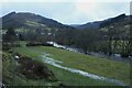 Afon Machno and surrounding fields