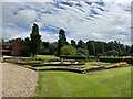 Formal garden at Hartpury House