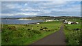 Lane leading north through Ouig, Rathlin Island