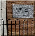 Welsh name on the Mormon Church,  Croesyceiliog, Cwmbran