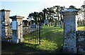 Entrance to the burial ground, Urquhart