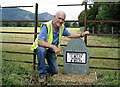 Old Milestone by UC Road, Braithwaite