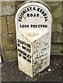 Old Milestone by the A65, Long Preston