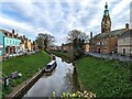 TL4196 : A view from the town bridge in March, Cambridgeshire by Richard Humphrey