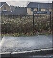 ST2694 : Tramway Close name sign, Henllys, Cwmbran by Jaggery
