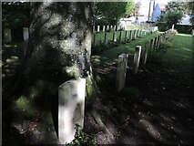ST9739 : A grave getting a shove by Neil Owen