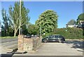 Car park of the Brookfield Hotel, Emsworth