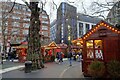 TQ2980 : Christmas Market in Leicester Square by DS Pugh