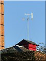 SK2625 : Ventilator and windvane at Claymills by Alan Murray-Rust