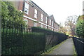 TQ4076 : Footpath past Morden College by N Chadwick