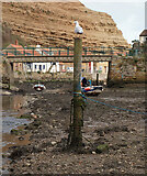 NZ7818 : Staithes Beck at low tide by habiloid