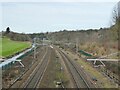 SD6808 : Railway towards Lostock Junction by Kevin Waterhouse