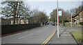 SE1334 : Bus stop, Squire Lane, Bradford by habiloid