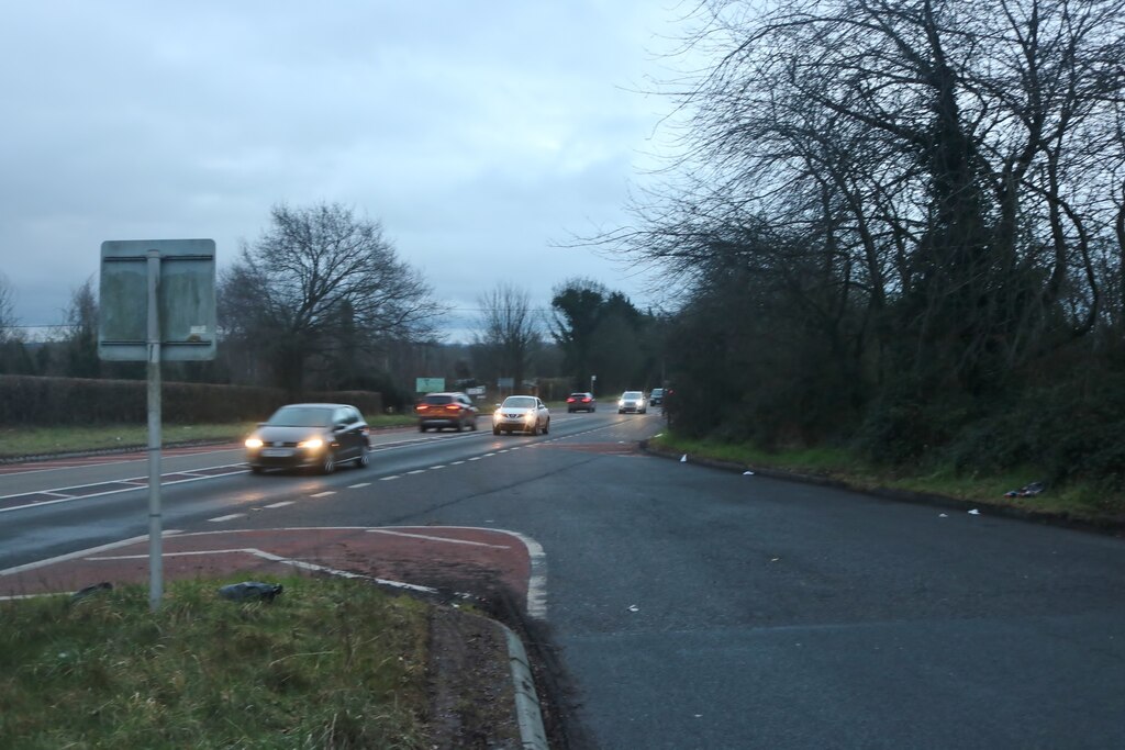 Parking area on the A49 near Llanwarne © David Howard cc-by-sa/2.0 ...