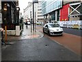 SE2933 : Cycle lane parking on Wellington Street by Stephen Craven