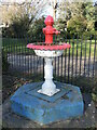 SO6302 : Drinking fountain in Bathurst Park by Neil Owen