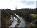 Cycle track on disused railway