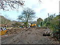 Garden groundworks off Lodge Hill Lane, 2010