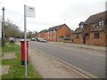 SP8901 : Missing Bus Stop in High Street, Great Missenden by David Hillas