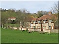 New homes overlooking the Cricket field