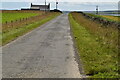 The very quiet road south across Shapinsay