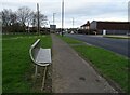 Resting place beside Burradon Road (B1505)