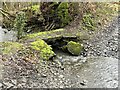 Slab footbridge over Nant Pen-y-Groes