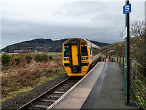 SH6214 : A train departing from Morfa Mawddach station by John Lucas