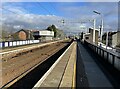 NS4959 : Barrhead railway station, Renfrewshire by Nigel Thompson