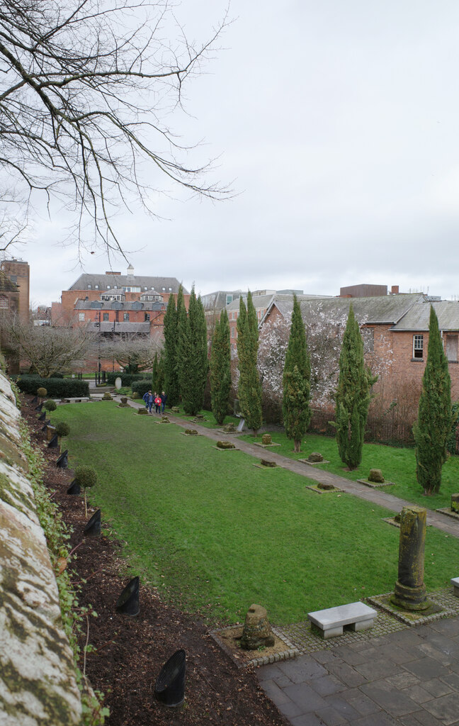 The Roman Gardens Seen From The City © Habiloid Cc By Sa 2 0 Geograph Britain And Ireland