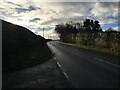 NX9920 : Minor road near Huntinghow Farm by Steven Brown