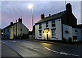 Cottages along Leicester Road in Sharnford