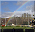 A rainbow at The Greenyards, Melrose