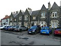 Part of the main street in Bamburgh