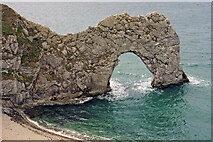 SY8080 : Durdle Door near West Lulworth in Dorset by Roger  D Kidd