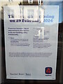 Closure Notice at NatWest Bank branch, Rickmansworth