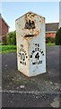 Old Milepost by the B4669, Leicester Road, Sapcote