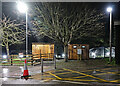 New shower blocks and cycle shed in the grounds of The North Devon District Hospital